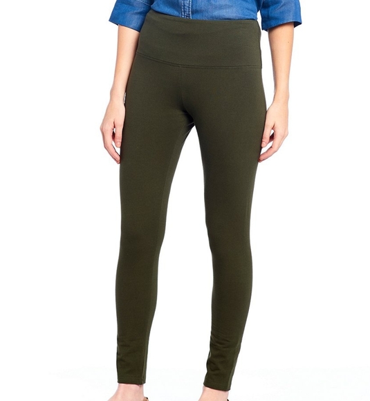 Intro Teri Love Fit Solid Colored Denim Leggings - Picture 3 of 4